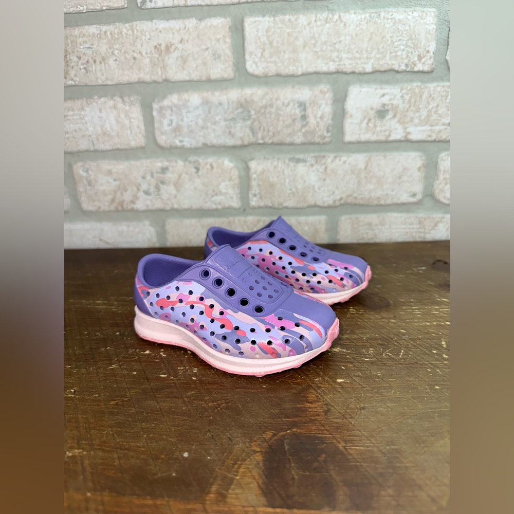 Native Shoes Toddler Robbie Sugarlite Print slip-on shoes Size 5c - 0361